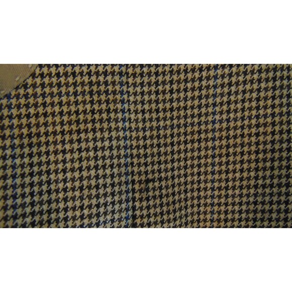 Lauren Ralph Lauren Blazer Sports Coat Mens Size 48L Herringbone 2 Button Career - Picture 9 of 10